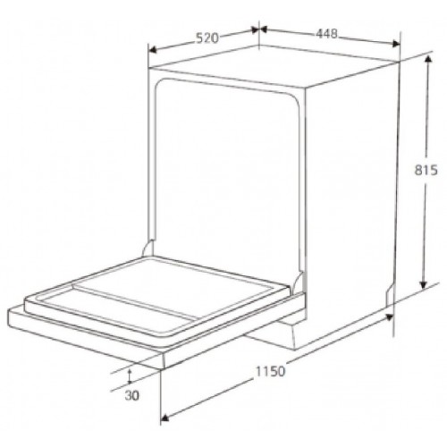 Посудомоечная машина Kuppersberg GIM 6078