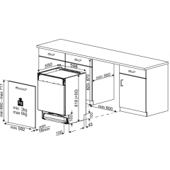 Посудомоечная машина Beko BDIN16520Q