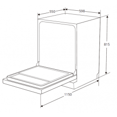 Посудомоечная машина Monsher MD 6004