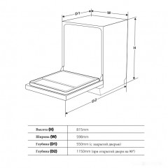 Посудомоечная машина AKPO ZMA60 Series 4