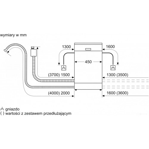 Посудомоечная машина Bosch Serie 2 SPS2XMI04E