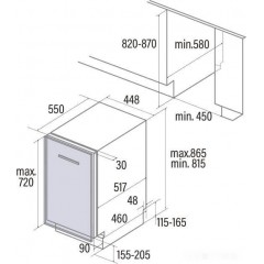 Посудомоечная машина CATA LVI 46010