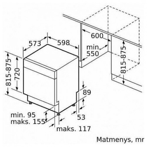 Посудомоечная машина Bosch SMU 4 EAI14S