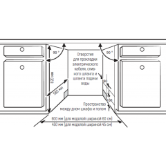 Посудомоечная машина Monsher MDF 4537 Blanc