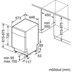 Посудомоечная машина Bosch SPU4HMW53S