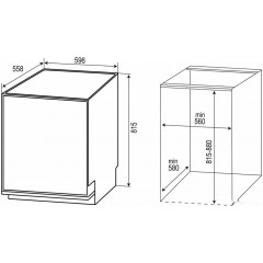 Посудомоечная машина Zigmund & Shtain DW 301.6