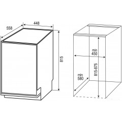 Посудомоечная машина Zigmund & Shtain DW 301.4