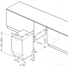 Посудомоечная машина Krona Leine 60 BI