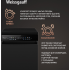 Посудомоечная машина Weissgauff DW 4539 Inverter Touch AutoOpen Black