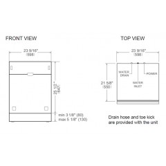 Посудомоечная машина Bertazzoni DW45S3IEPDV