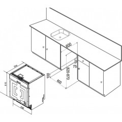 Посудомоечная машина Weissgauff BDW 6038 Infolight