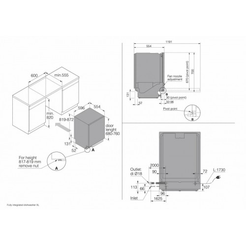Посудомоечная машина Asko DFI545N