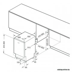 Посудомоечная машина Krona Lumera 60 BI
