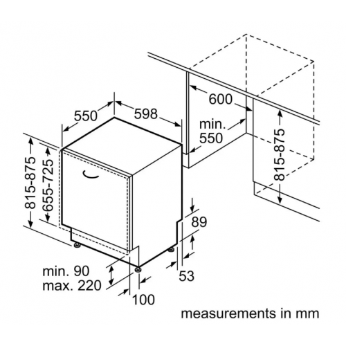 Посудомоечная машина Bosch SMV26DX00T