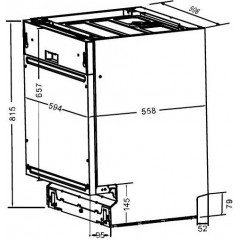 Посудомоечная машина Zorg W60B2A121G-A