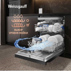 Посудомоечная машина Weissgauff DW 6039 Touch Dual Wash Black