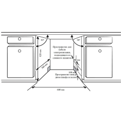 Посудомоечная машина Weissgauff BDW 6033 Wi-Fi Inverter Autoopen