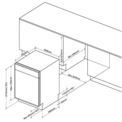 Посудомоечная машина De Dietrich DCJ534DQX