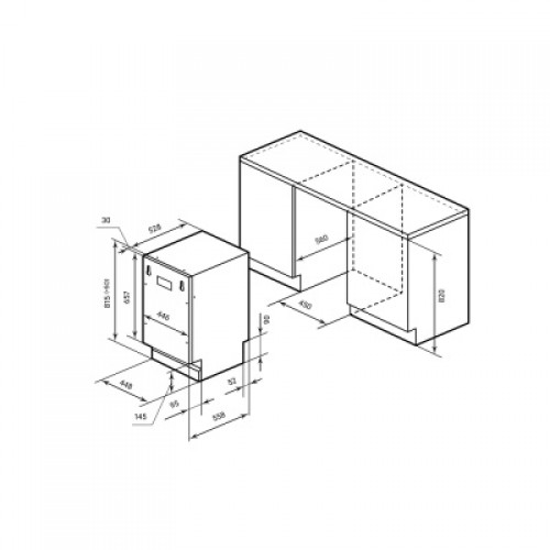 Посудомоечная машина LEX PM 4552N