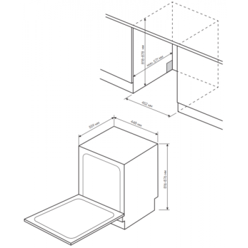 Посудомоечная машина Kuppersberg GHS 4520