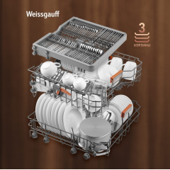 Посудомоечная машина Weissgauff BDW 6138 Touch Inverter Autoopen Timer Floor