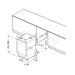 Посудомоечная машина Krona WESPA 45 BI V2 KRDW030