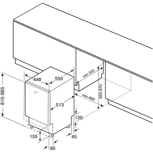 Посудомоечная машина Krona Delia 45 BI V2