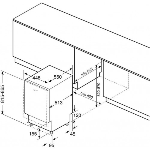 Посудомоечная машина Krona Delia 45 BI V2