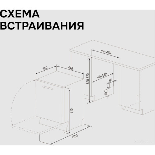 Посудомоечная машина Zigmund & Shtain DW 312.4