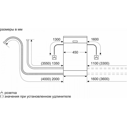 Посудомоечная машина Bosch Serie 2 SPV2IKX01Q