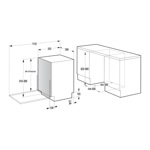 Посудомоечная машина Gorenje GV673A66