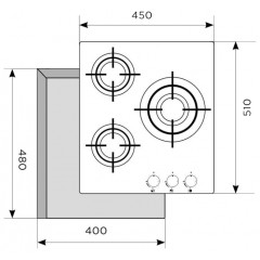 Варочная панель LEX GVG 430 BL