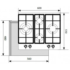Варочная панель LEX GVG 643C BL