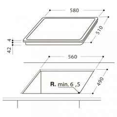 Варочная панель Hotpoint-Ariston HR 632 B