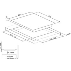 Варочная панель Smeg PM6721WLDX