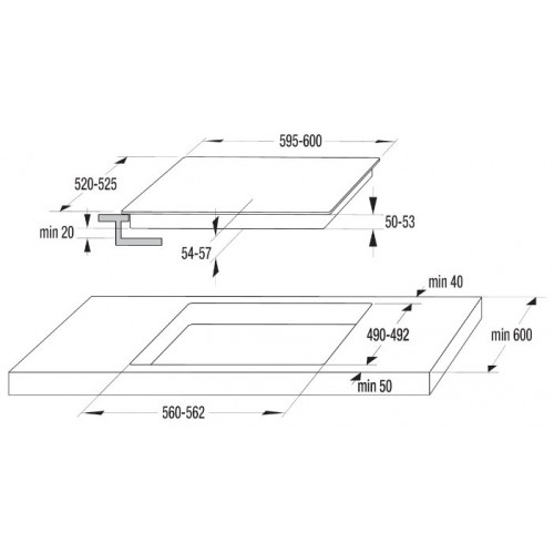 Варочная панель Gorenje ECT 643 WCSC