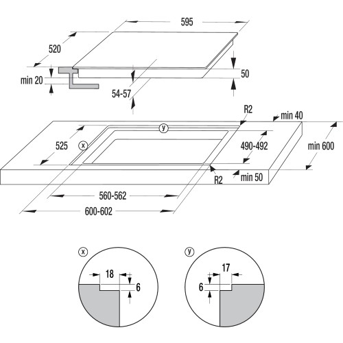 Варочная панель Gorenje ECT643BCSC