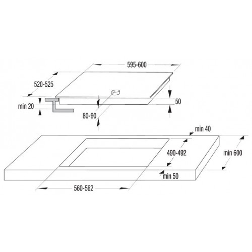 Варочная панель Gorenje EC 642 CLB