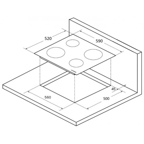 Варочная панель Kuppersberg ECO 601