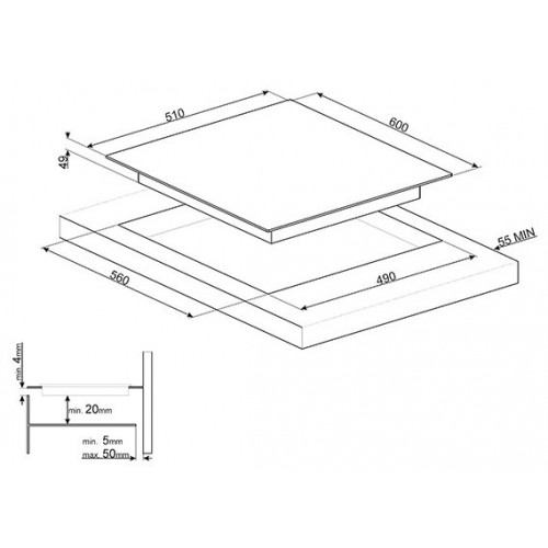 Варочная панель Smeg SI1F7635B