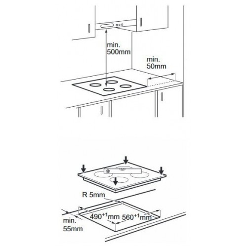 Варочная панель AEG IKR 64443 FW