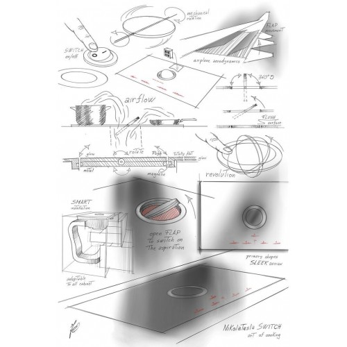 Варочная панель Elica NikolaTesla Switch BL/F/83 (*)