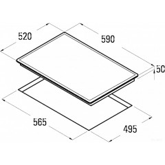 Варочная панель CATA LCI 631 A WH