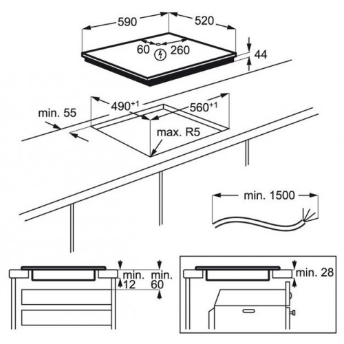 Варочная панель Electrolux IPE6440KFV