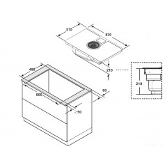Варочная панель Elica NikolaTesla BL/A/83