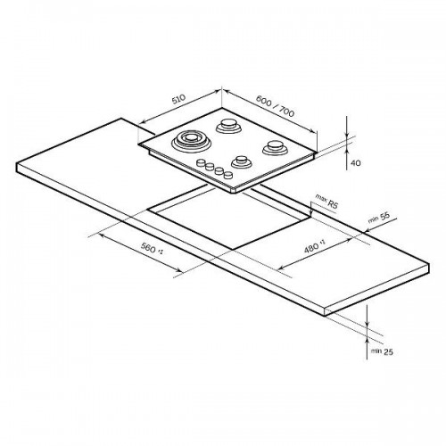Варочная панель Making Oasis Everywhere P-GB (FN)