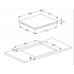 Варочная панель Beko HIC 64402 T