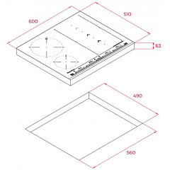 Варочная панель Teka IZS 66700