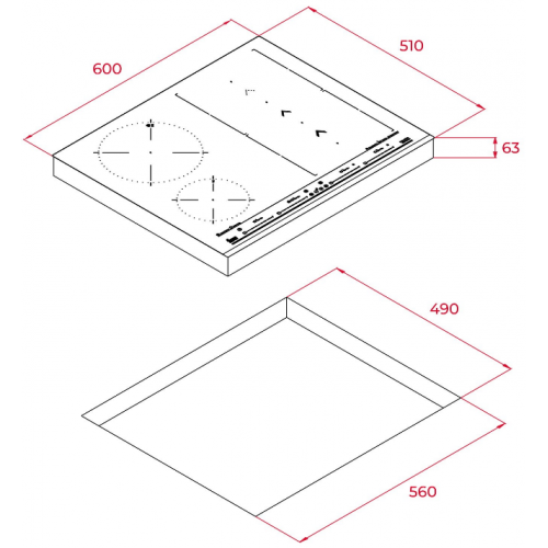 Варочная панель Teka IZS 66700