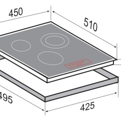 Варочная панель Zigmund & Shtain CN 37.4 B